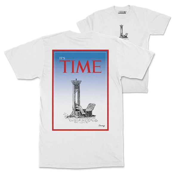 T-SHIRT IT'S TIME BY JEEEEZ